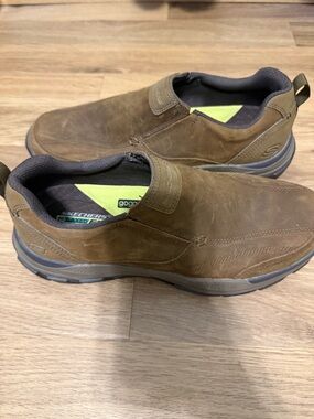 Skechers Men’s Relaxed Fit, Air Cooled slip ons